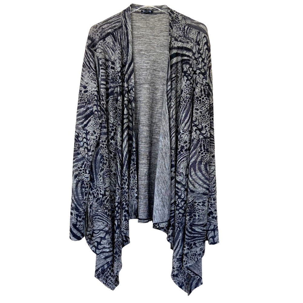 Forever | Black and White | Long Sleeve | Kimono | Size 3X
